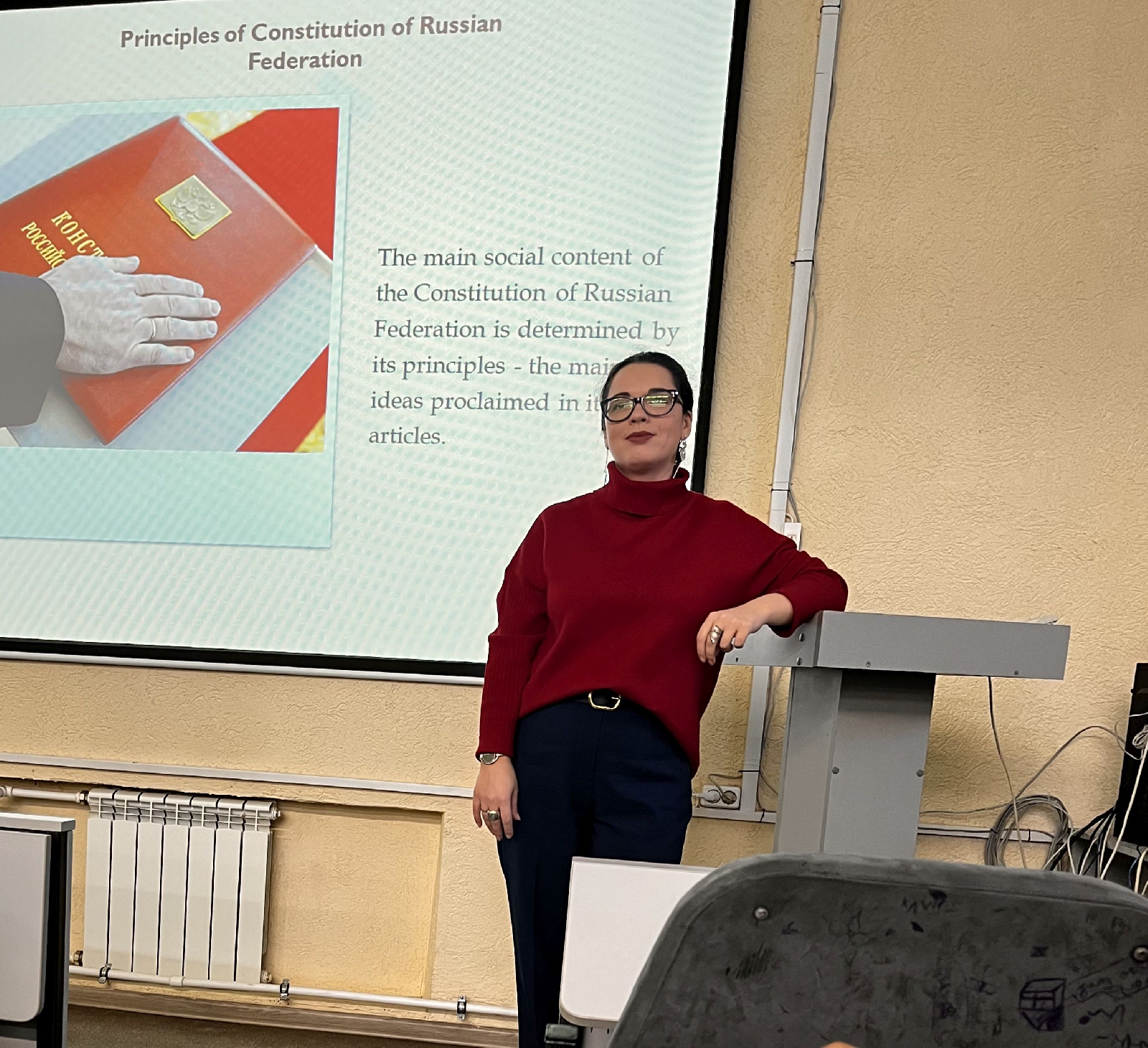 В декабре 2022 года доцентом кафедры ВИиО Т.В. Гавриловой была проведена серия образовательно-просветительских мероприятий для иностранных студентов первого и второго курсов, обучающихся на англоязычных программах